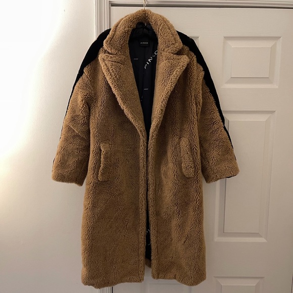 pinko teddy coat